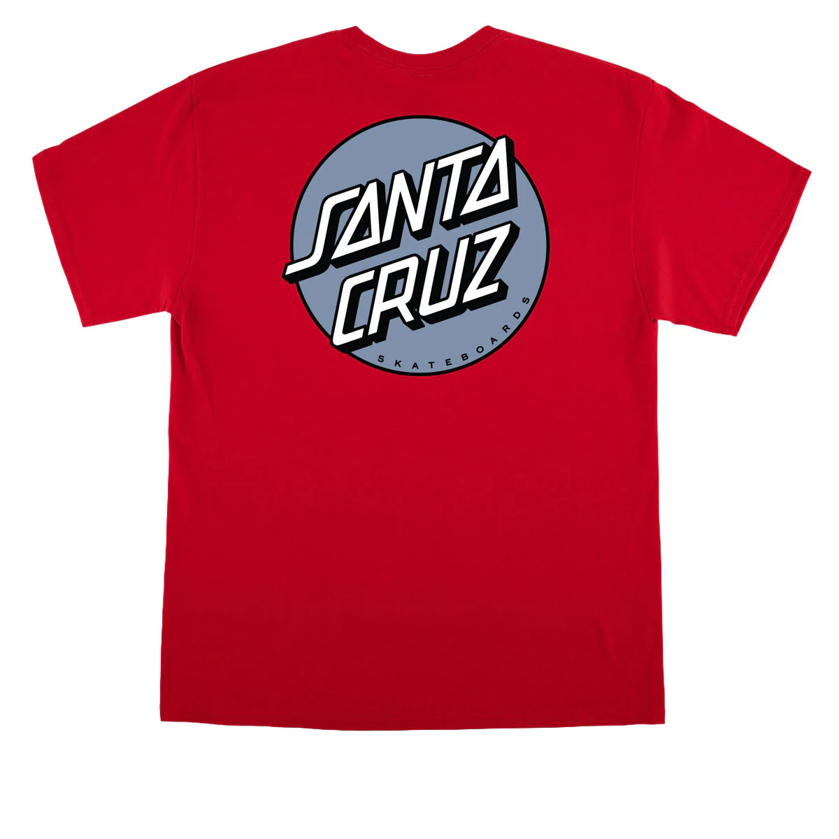 Santa Cruz Other Dot T-Shirt - Cherry Red/Slate - Image 2