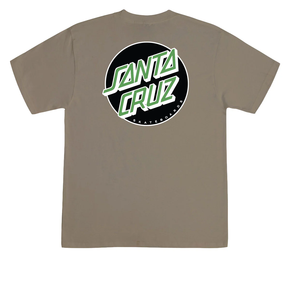 Santa Cruz Other Dot T-Shirt - Prairie Dust/Black/Green - Image 2