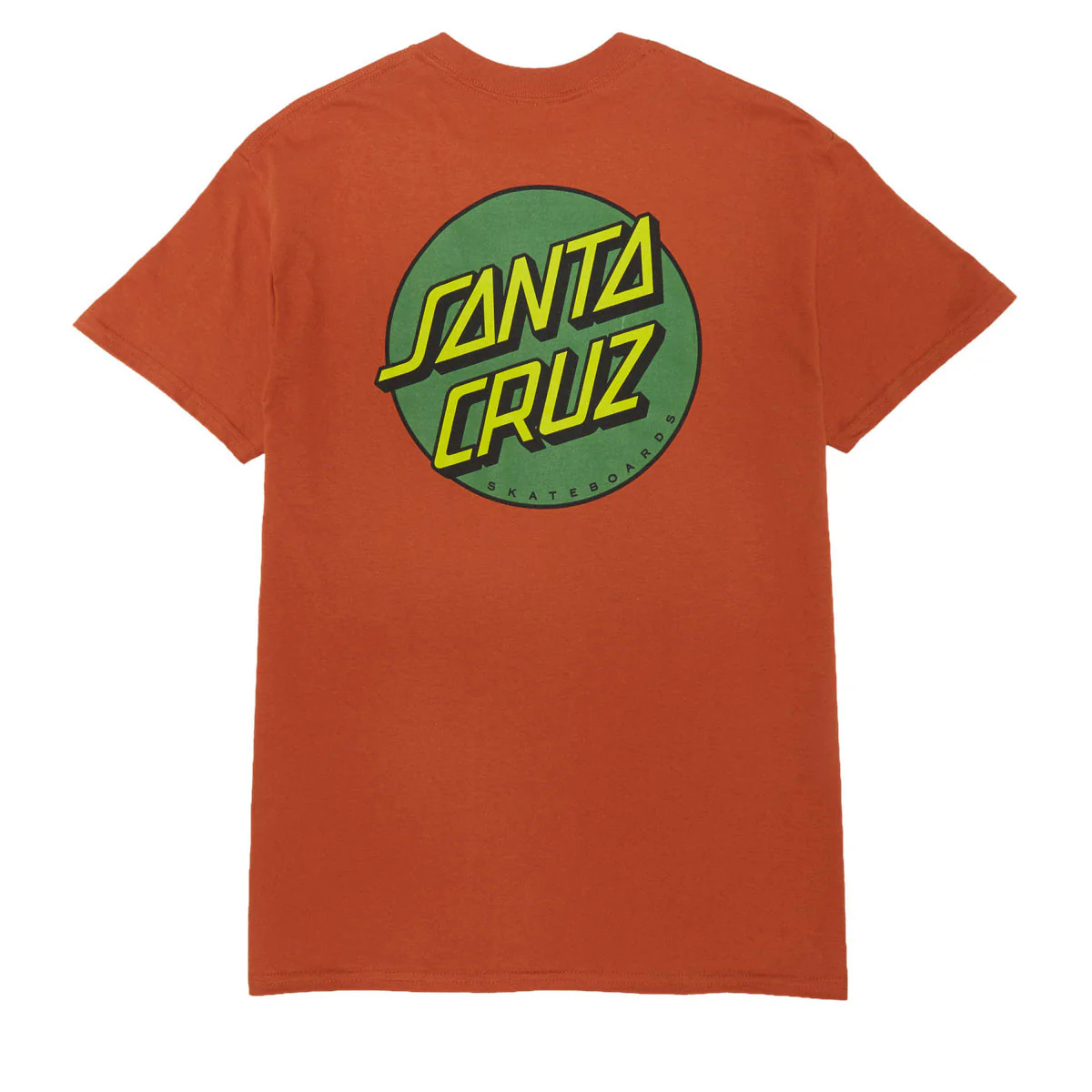 Santa Cruz Other Dot T-Shirt - Texas Orange/Leaf - Image 2