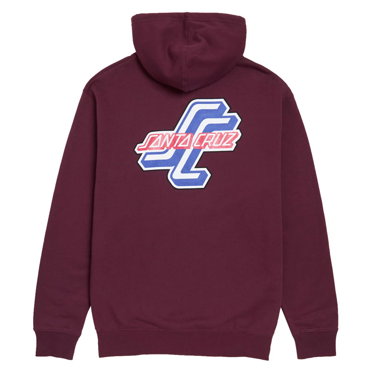 Santa Cruz Outer OGSC Zip Hoodie - Maroon - Image 2