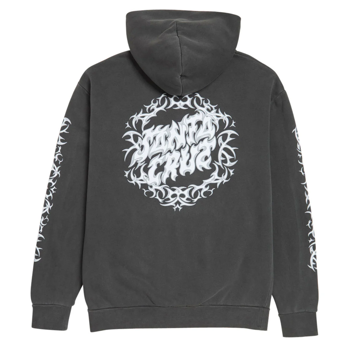 Santa Cruz Razor Dot Center Hoodie - Pigment Black - Image 2