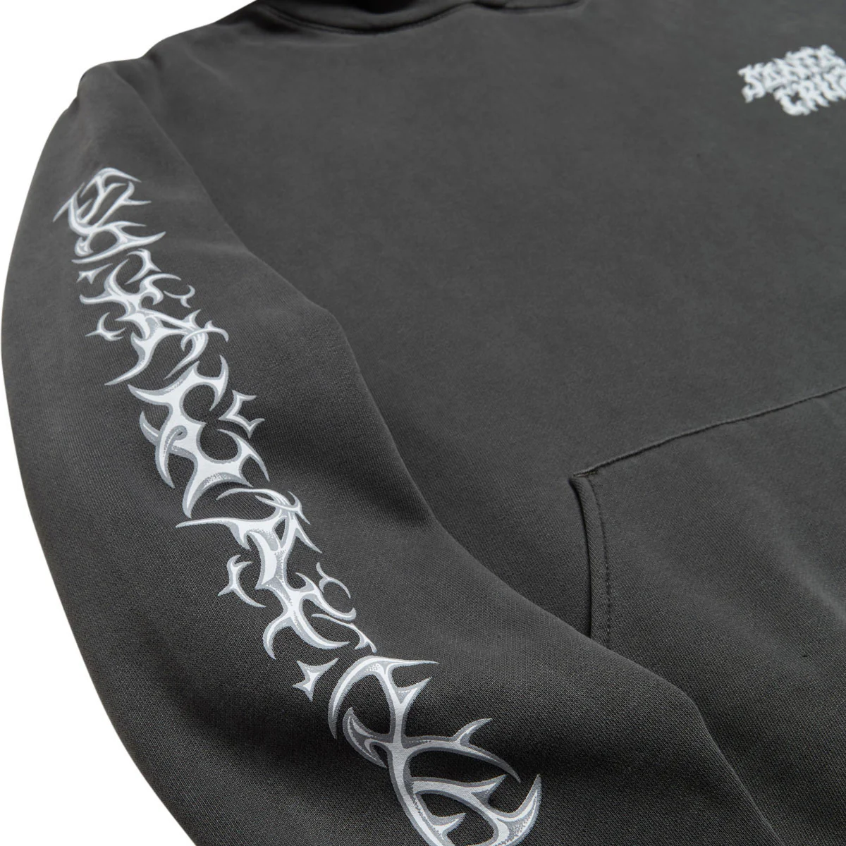 Santa Cruz Razor Dot Center Hoodie - Pigment Black - Image 4