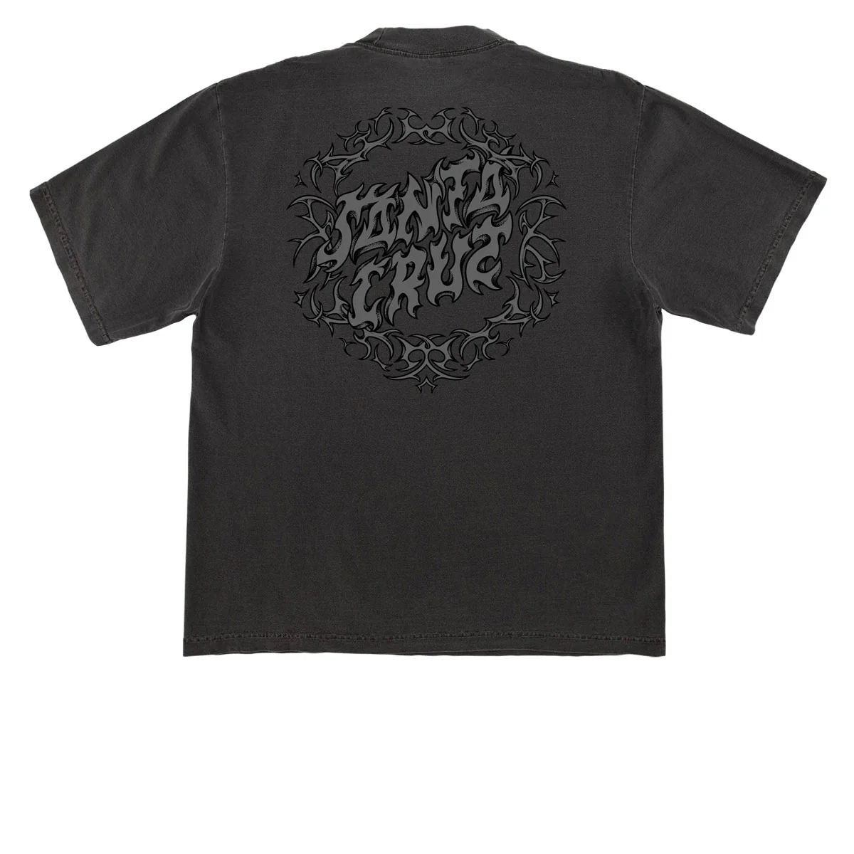 Santa Cruz Razor Dot Center T-Shirt - Shadow - Image 2