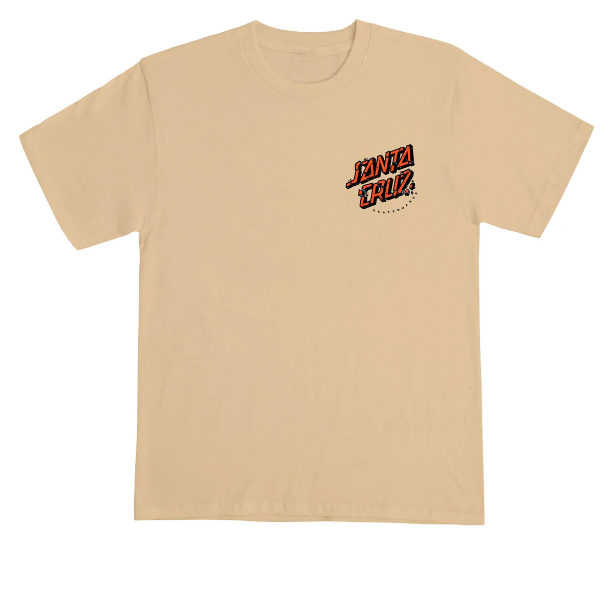 Santa Cruz Roskopp Screaming Five T-Shirt - Vegas Gold - Image 2