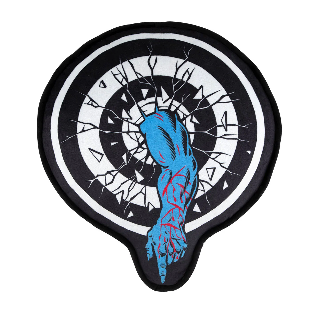 Santa Cruz Roskopp Target Pillow - Black - Image 2