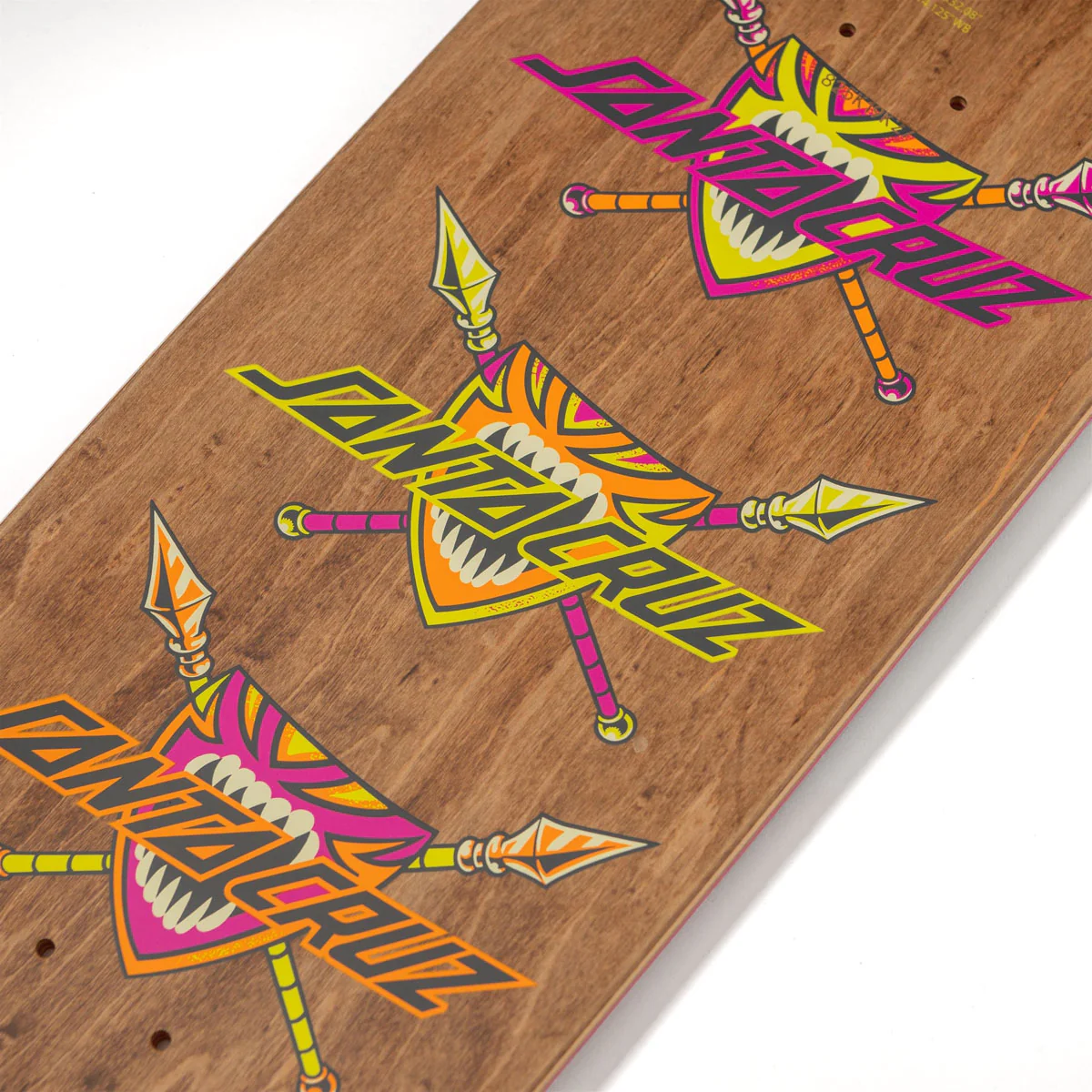 Santa Cruz Salba Firedance Pro Shaped Skateboard Deck - 8.80" - Image 3