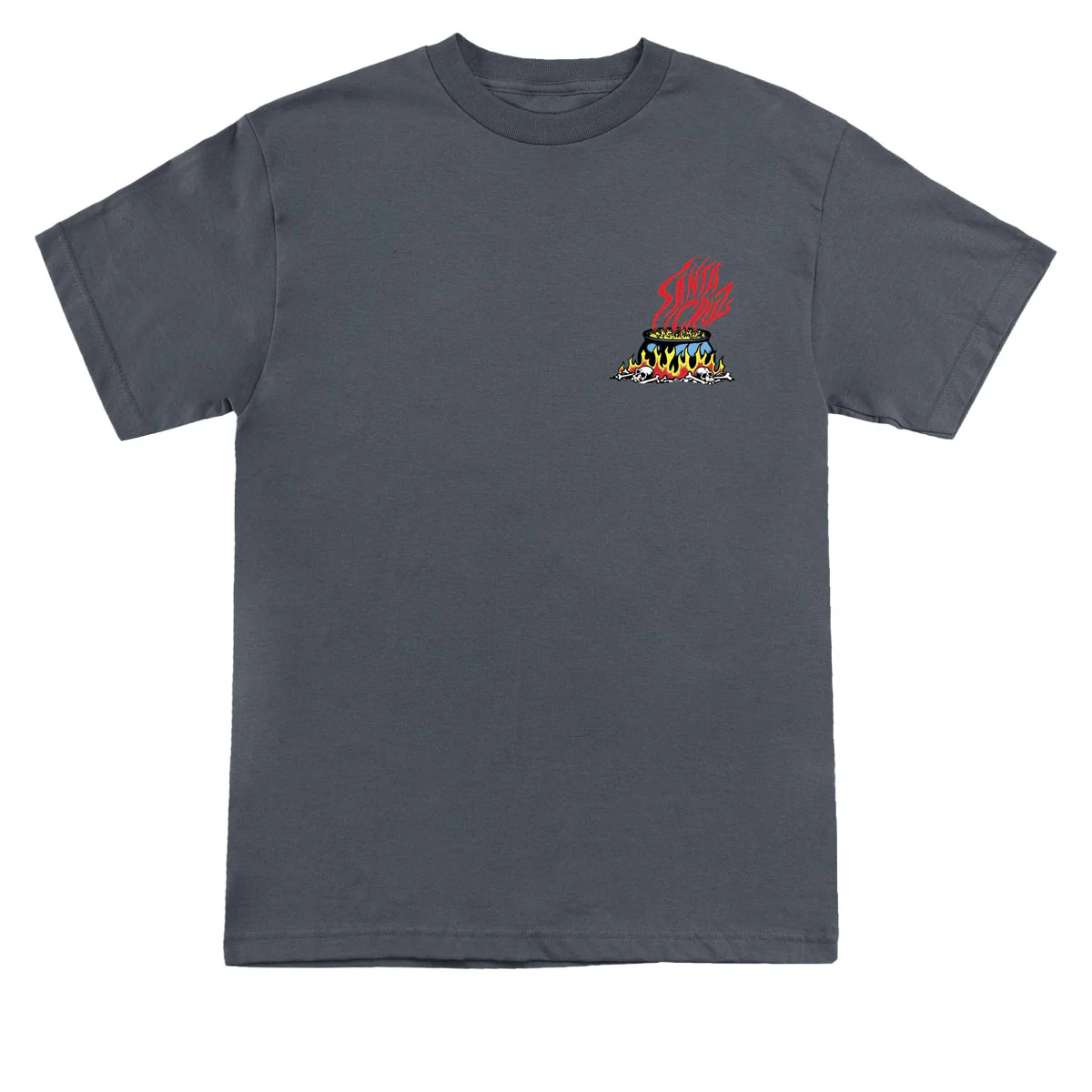 Santa Cruz Salba Voodoo Frame T-Shirt - Charcoal - Image 2