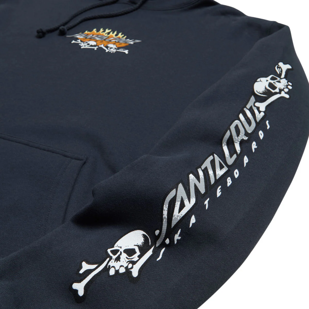 Santa Cruz Salba Voodoo Pit Hoodie - Slate Blue - Image 2