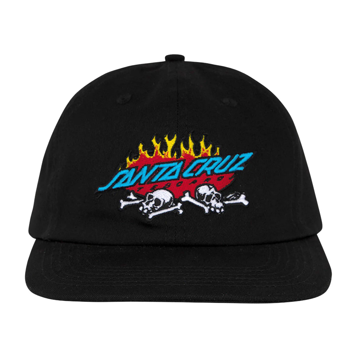 Santa Cruz Salba Voodoo Pit Snapback Hat - Black - Image 2