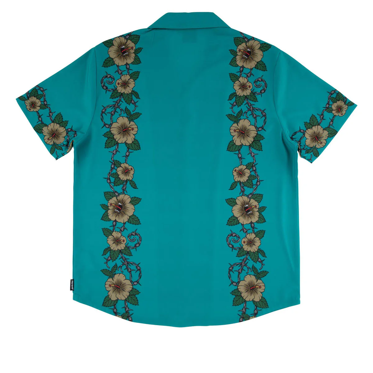 Santa Cruz Screaming Cabana Party Shirt - Tropic Teal - Image 2