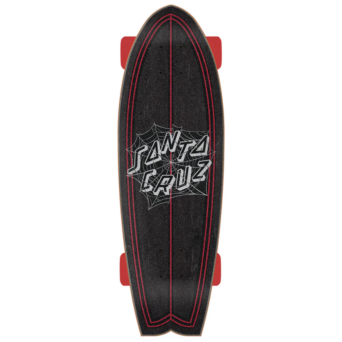 Santa Cruz Tangled Web Shark Cruzer Pre-Built Skateboard Complete - 8.81" - Image 2