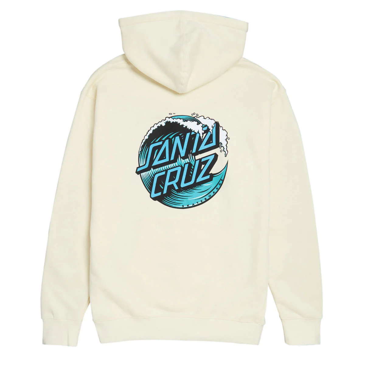 Santa Cruz Wave Dot Hoodie - Bone - Image 2