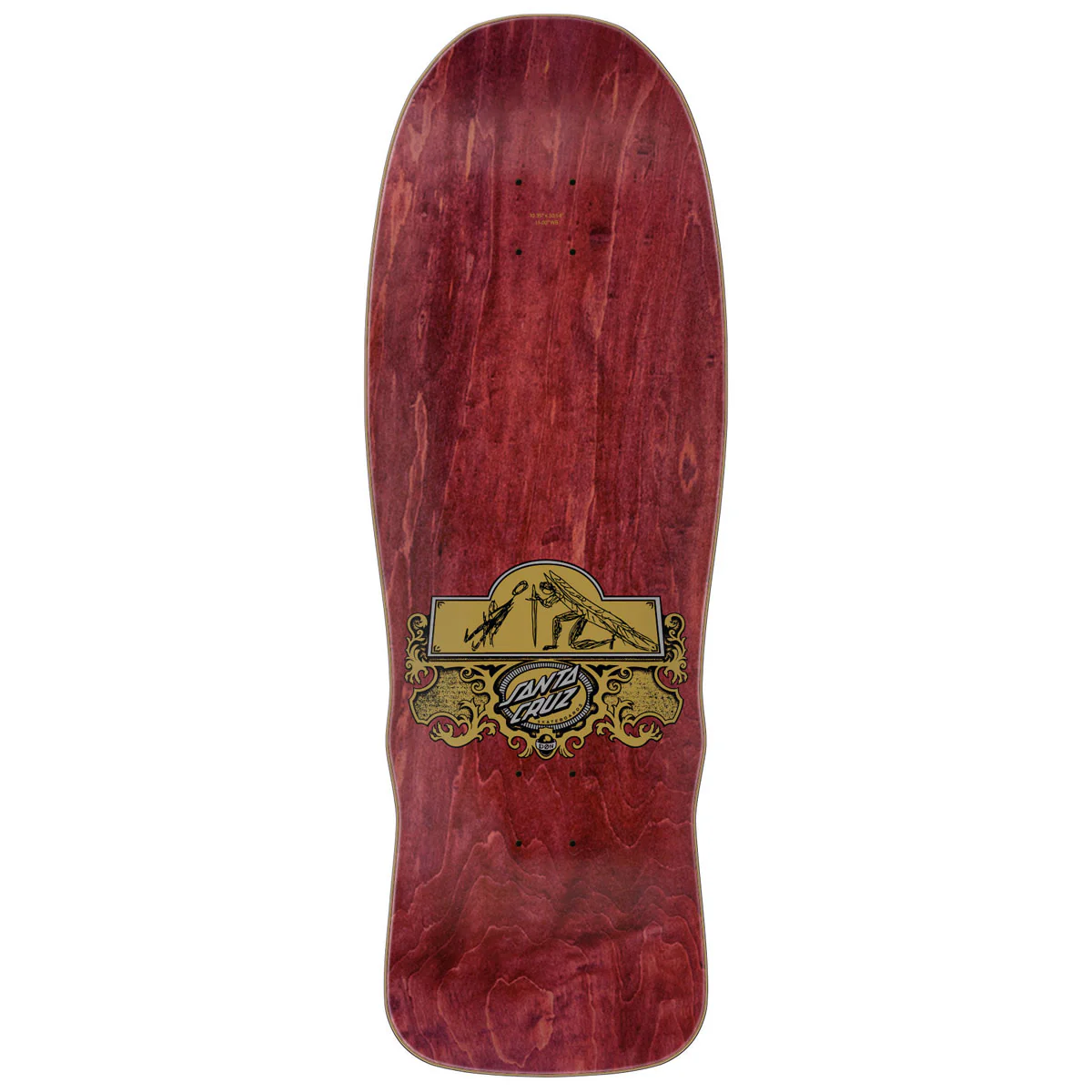 Santa Cruz Winkowski Archangel Pro Shaped Skateboard Deck - 10.35" - Image 2