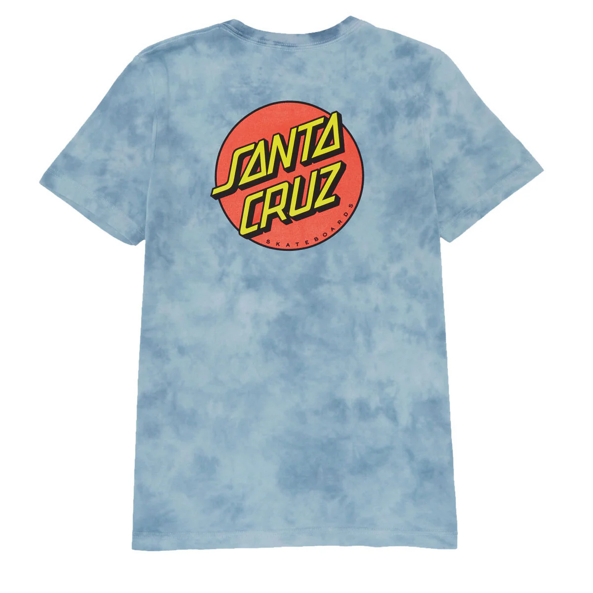 Santa Cruz Womens Classic Dot Relaxed T-Shirt - Tonal Cloud Wash - Image 2