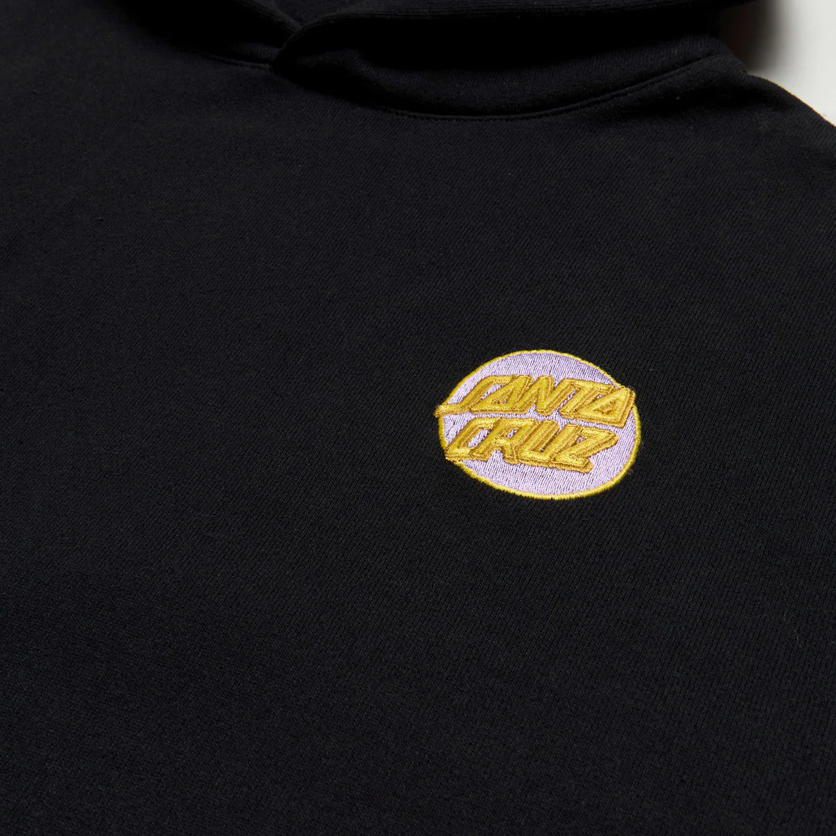 Santa Cruz Womens Cruz Embroidered Hoodie - Black - Image 2