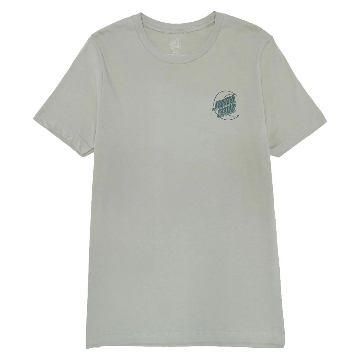 Santa Cruz Womens Imprint Moon Dot Relaxed T-Shirt - Thyme - Image 2