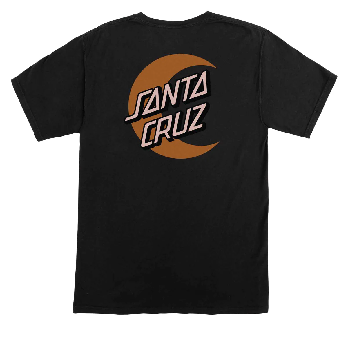 Santa Cruz Womens Moon Dot Relaxed T-Shirt - Black - Image 2