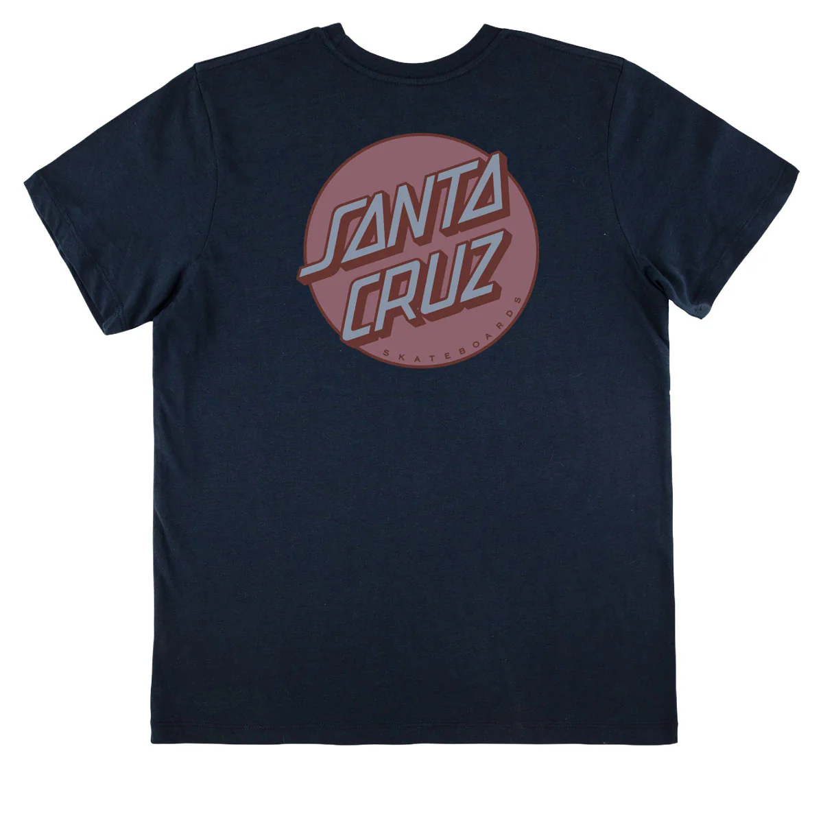 Santa Cruz Womens Other Dot Chest T-Shirt - Navy - Image 2