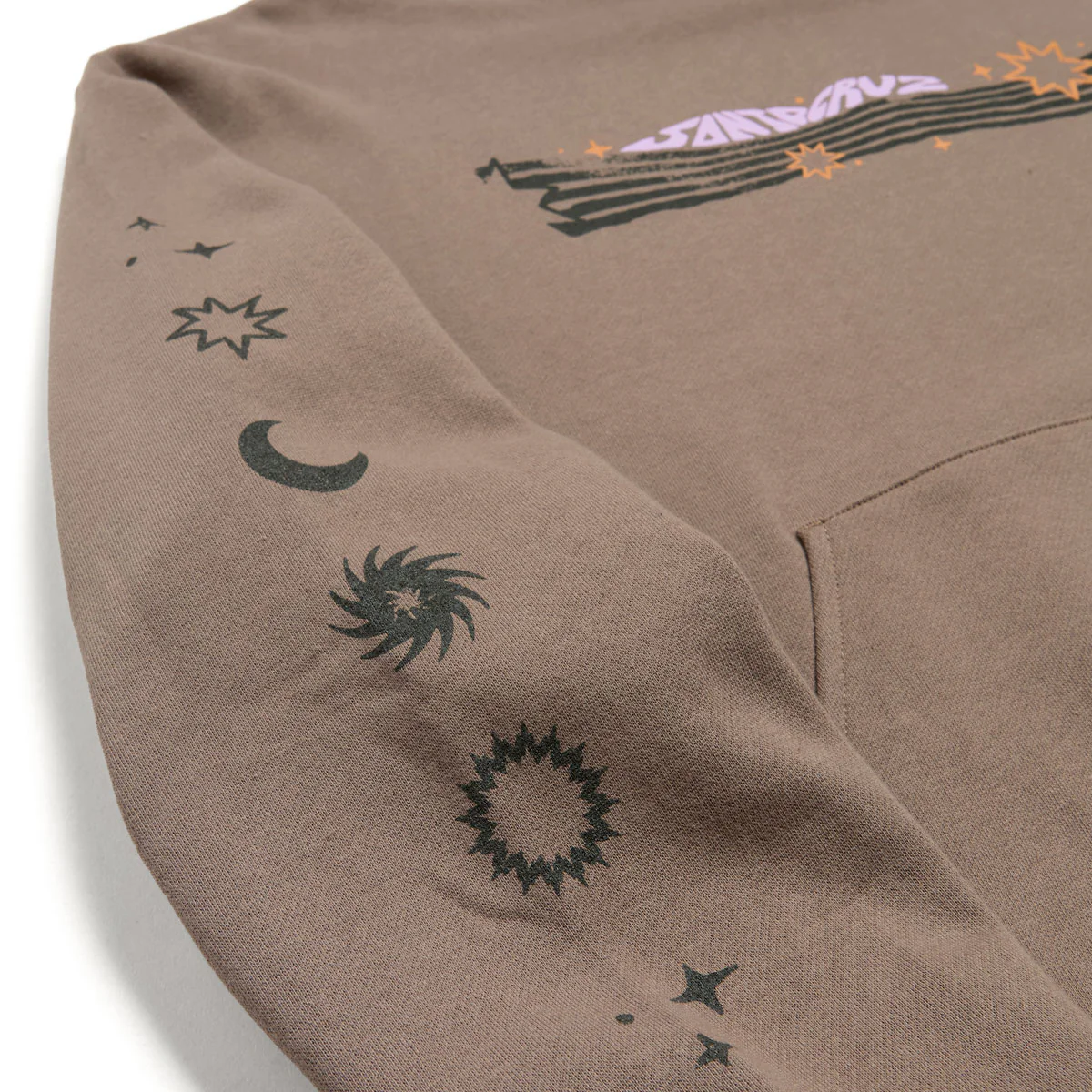 Santa Cruz Womens Space Warp Hoodie - Clay - Image 2