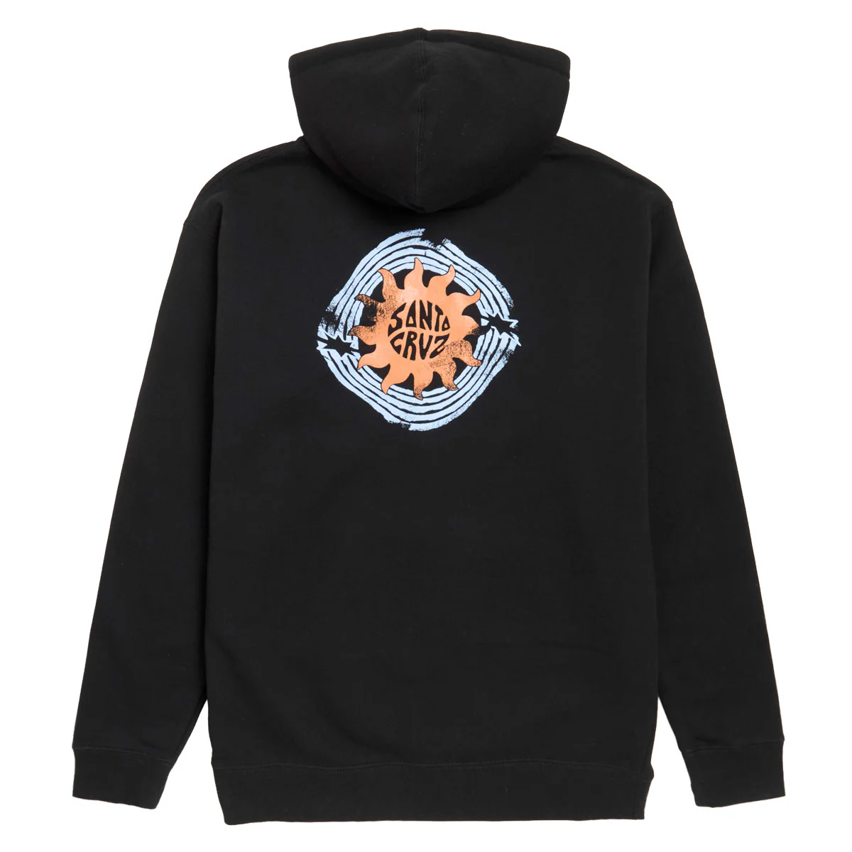 Santa Cruz Womens Sun Daze Zip Hoodie - Black - Image 2