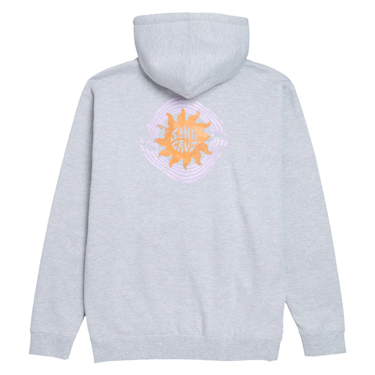 Santa Cruz Womens Sun Daze Zip Hoodie - Grey Heather - Image 2