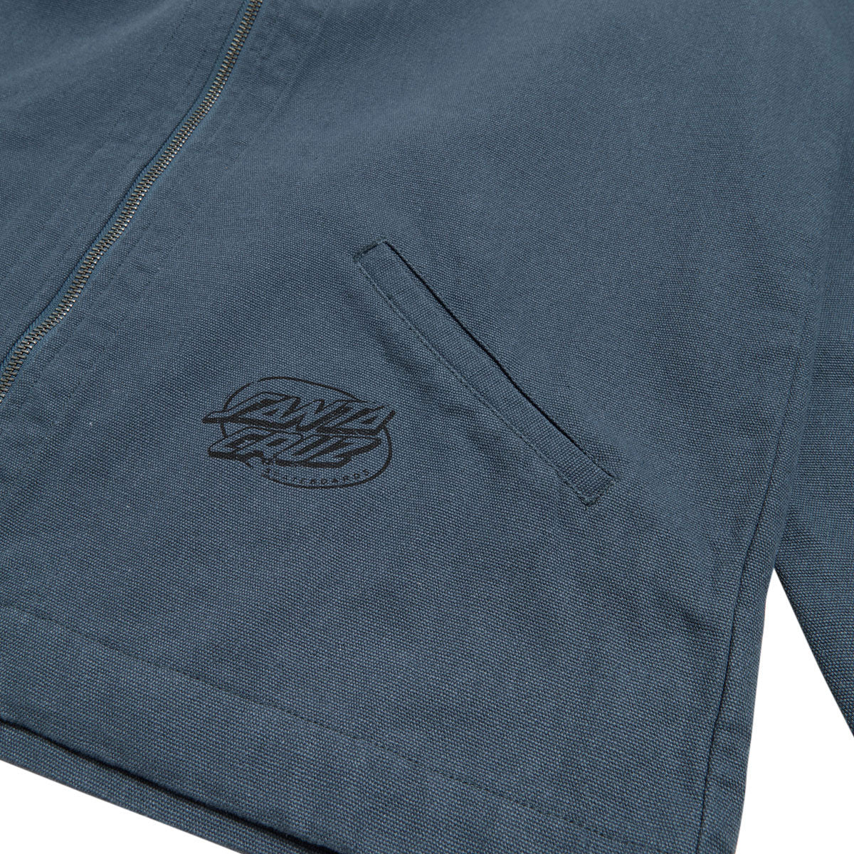 Santa Cruz Woodcut Classic Work Jacket - Washed Navy - Image 5