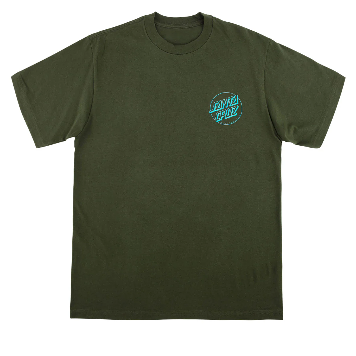 Santa Cruz Wooten Dystopia T-Shirt - Hunter Green - Image 2