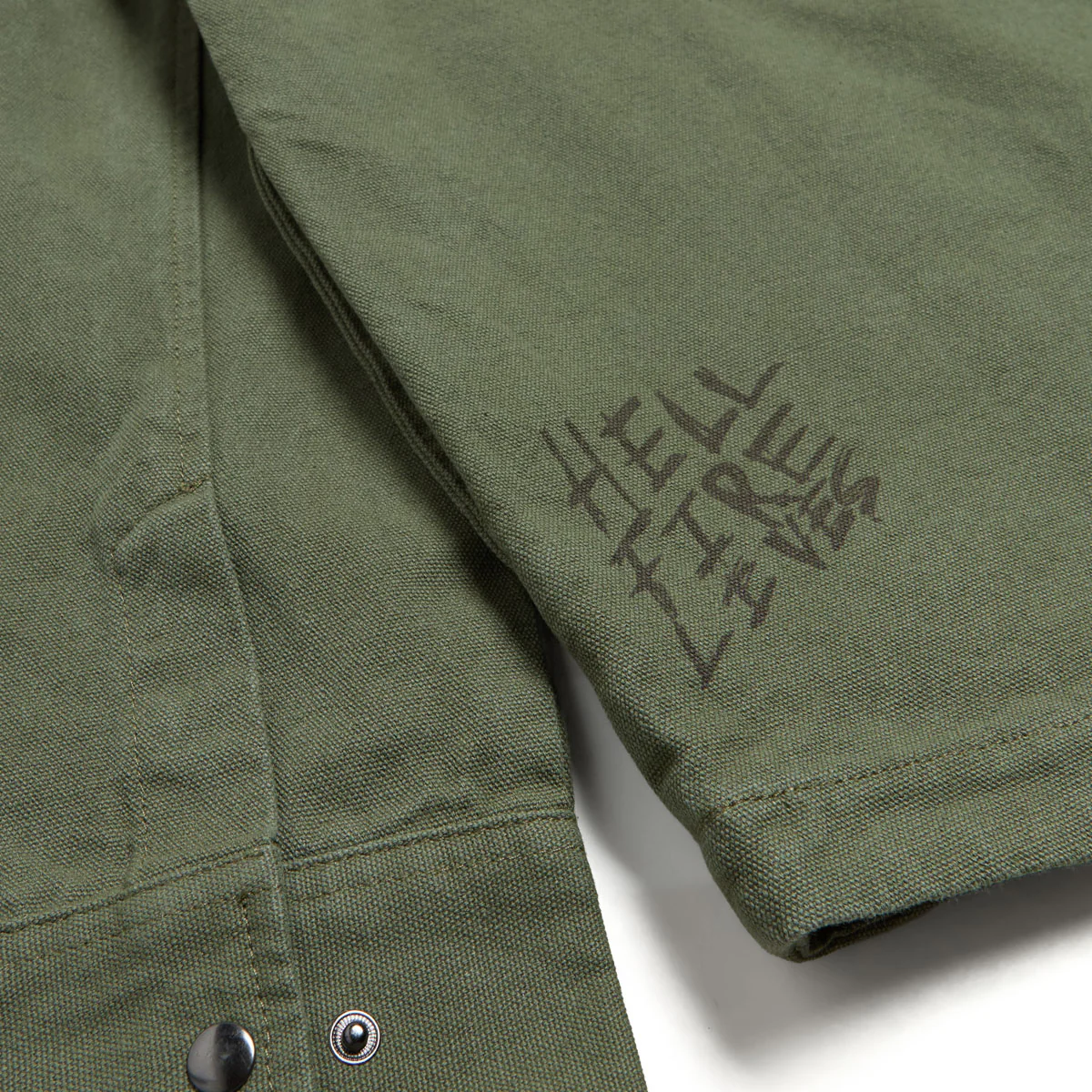Santa Cruz x Stranger Things Crawl Utility Jacket - Army - Image 6