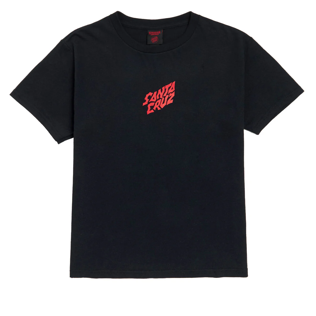 Santa Cruz x Stranger Things Youth Screaming Lights T-Shirt - Black - Image 2