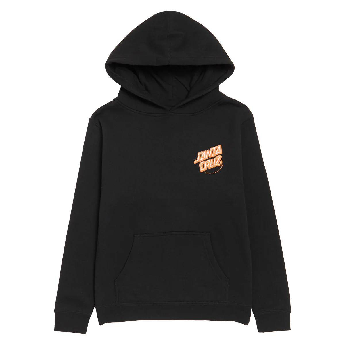 Santa Cruz Youth Roskopp Screaming Five Hoodie - Black - Image 2