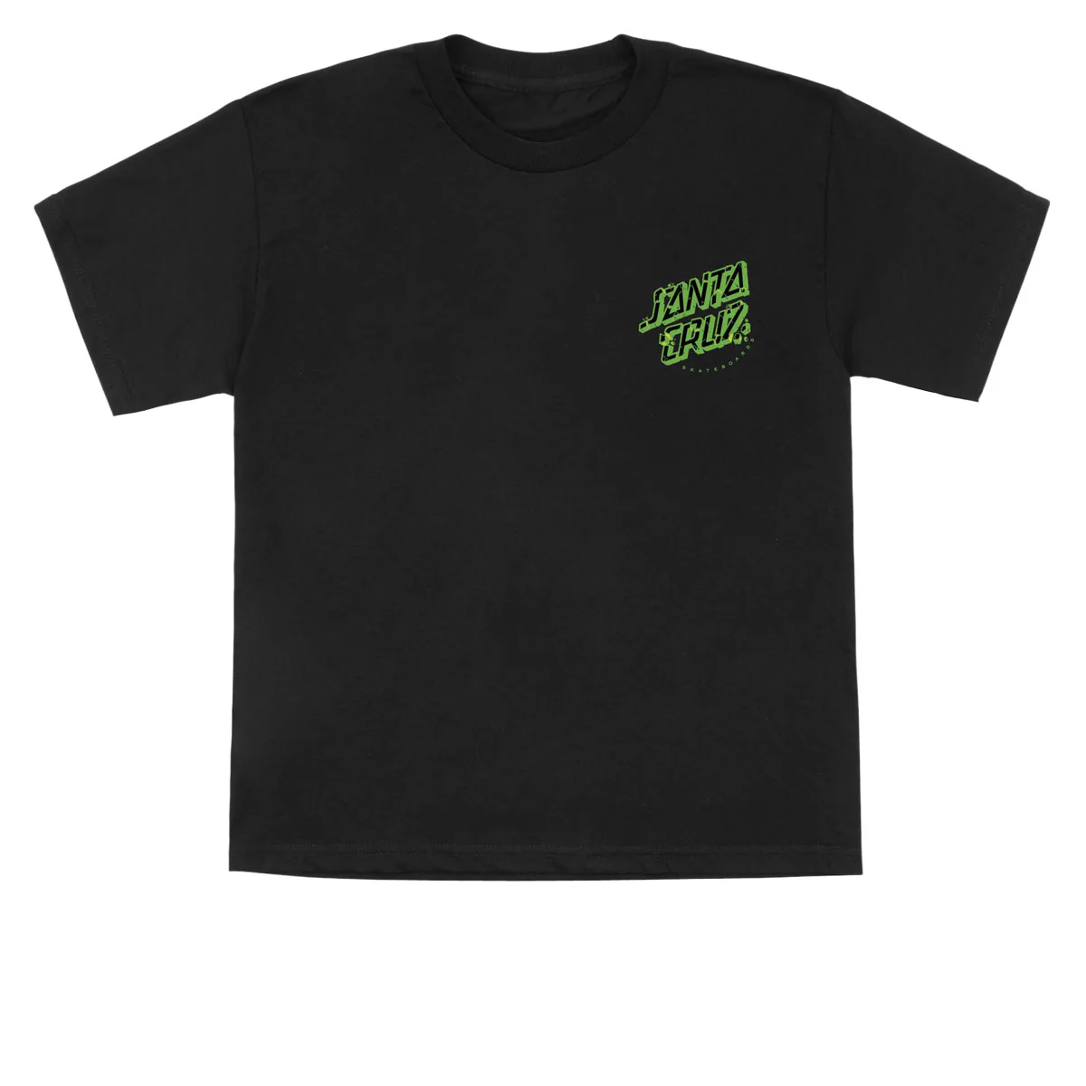 Santa Cruz Youth Roskopp Screaming Five T-Shirt - Black - Image 2