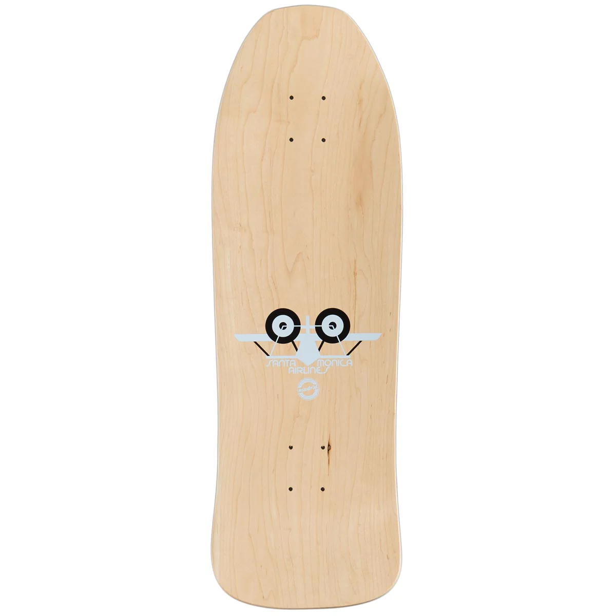 Santa Monica Airlines PC Skateboard Deck - Blue Stain - 9.50" - Image 2