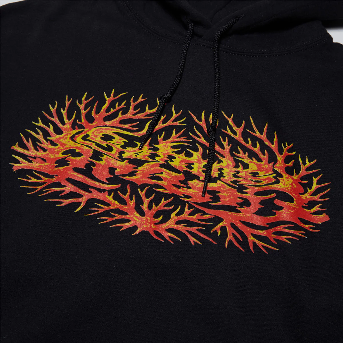 Satan's Drano Coral Logo Hoodie - Black - Image 2