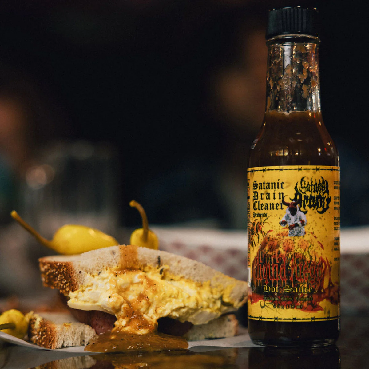 Satan's Drano Liquid Fuego Hot Sauce - Image 2