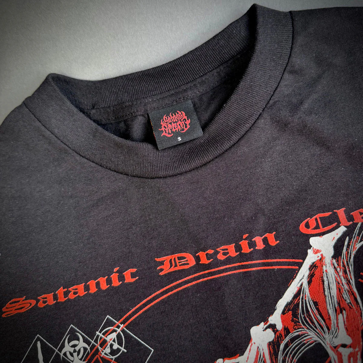 Satan's Drano Tweaker Eddie T-Shirt - Black - Image 2