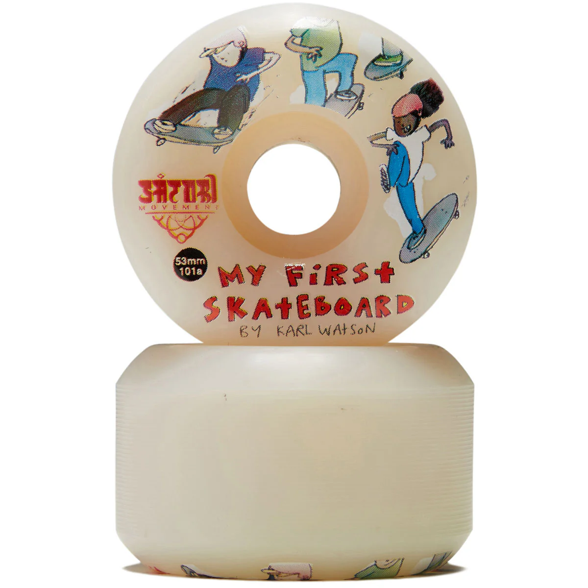 Satori Movement My First Conical 101a Skateboard Wheels - 53mm - Image 2