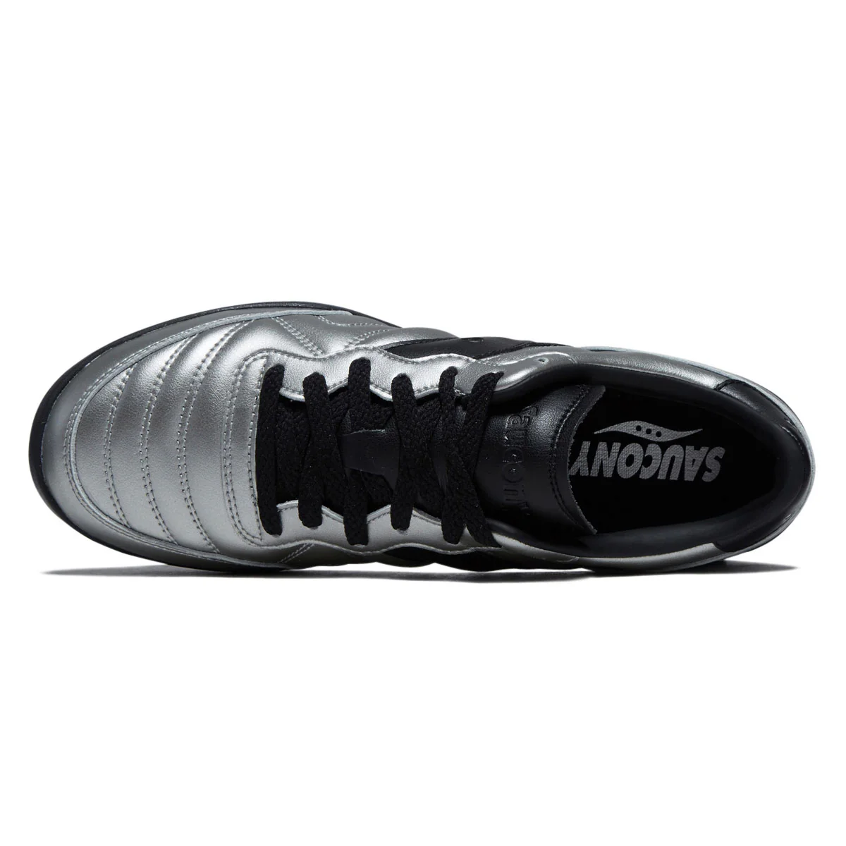 Saucony 586i Shoes - Silver/Black - Image 3