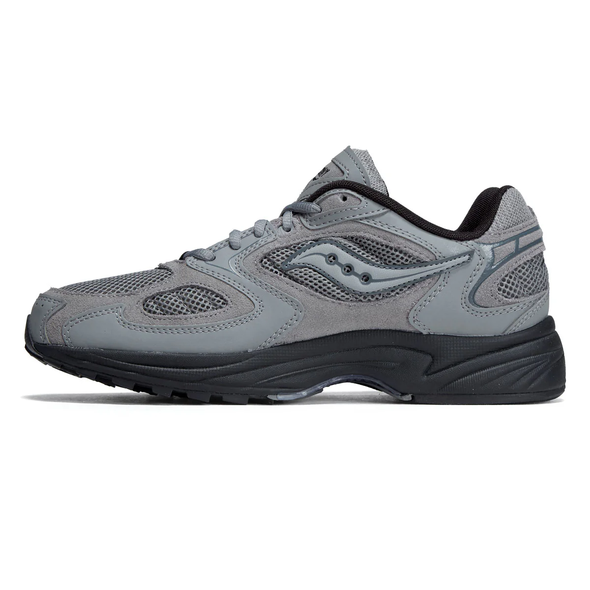 Saucony Grid Jazz 9 Shoes - Cinder/Black - Image 2