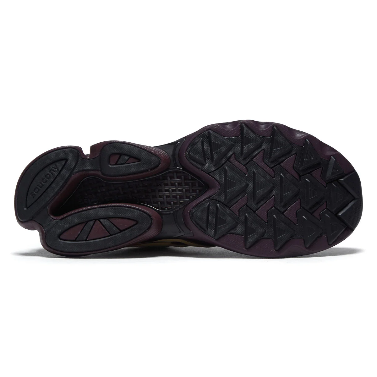 Saucony Grid NXT Shoes - Brown/Wine - Image 4