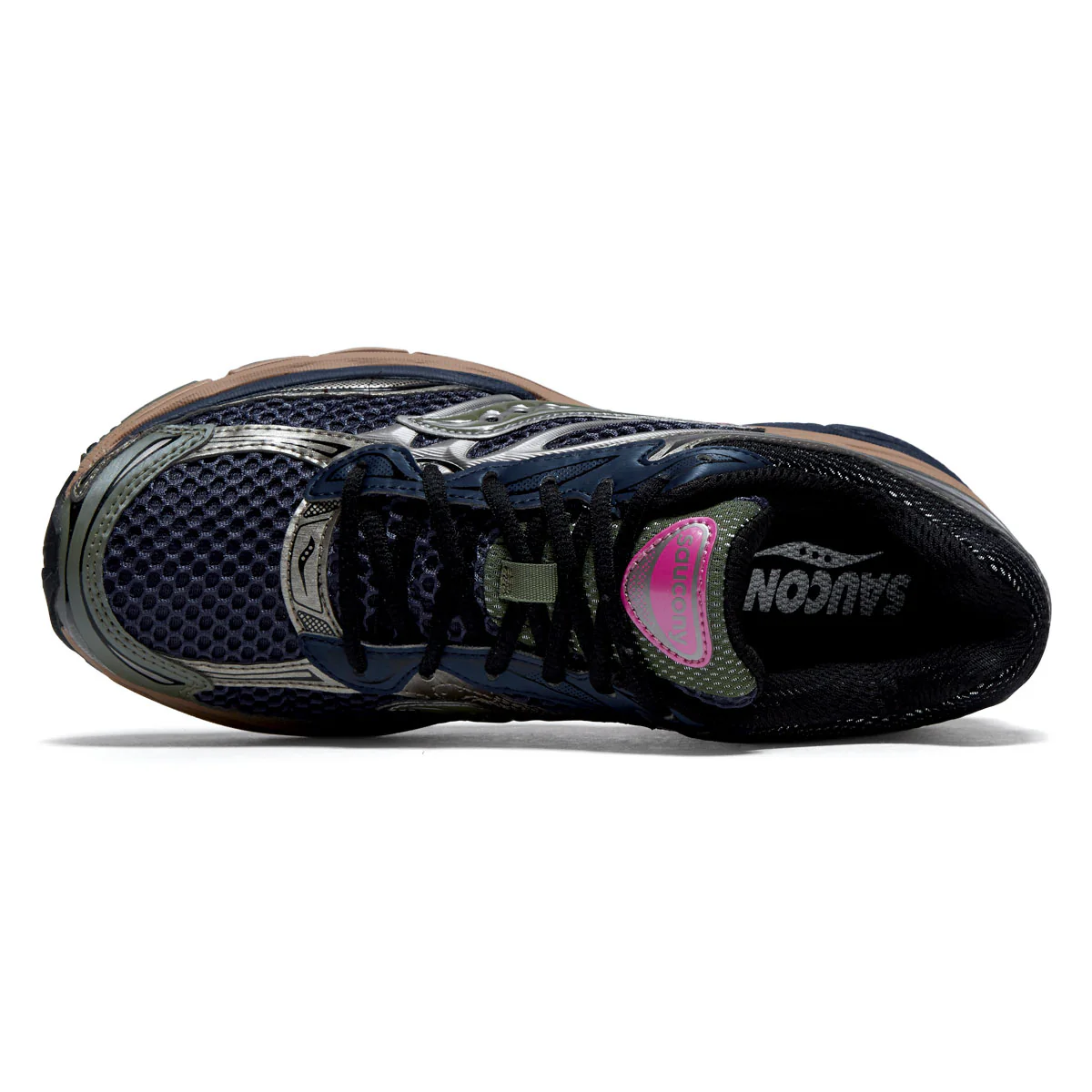 Saucony Progrid Omni 9 Shoes - Blue/Brush - Image 3