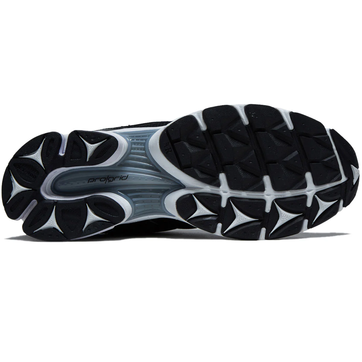 Saucony Progrid Triumph 4 Shoes - Black/Silver - Image 4