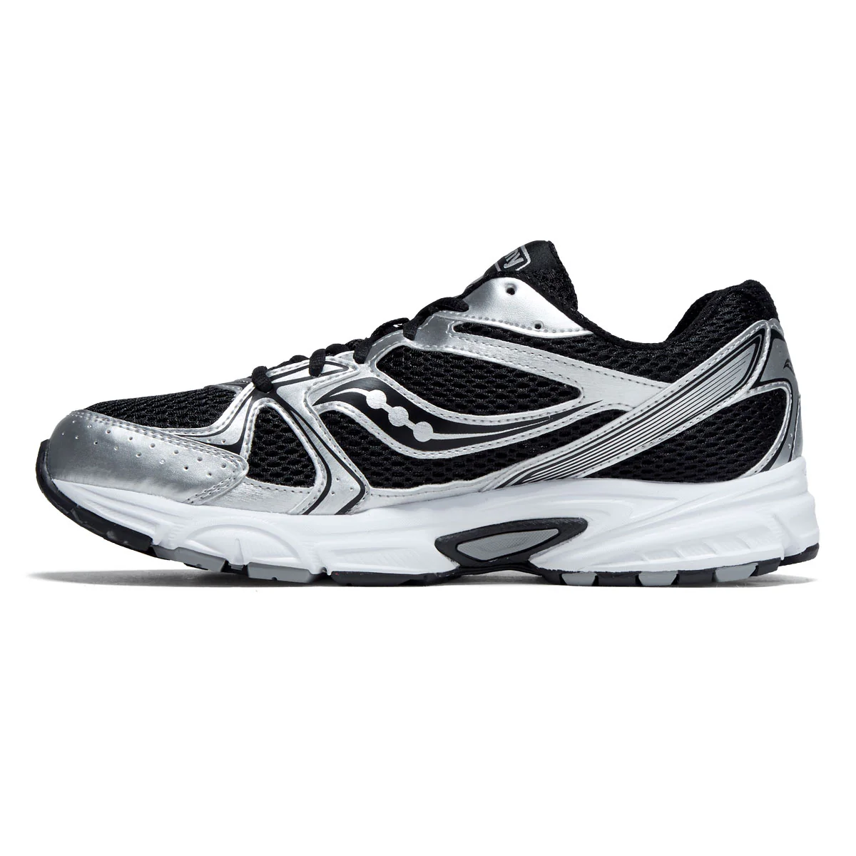 Saucony Ride Millennium Shoes - Black/Silver - Image 2