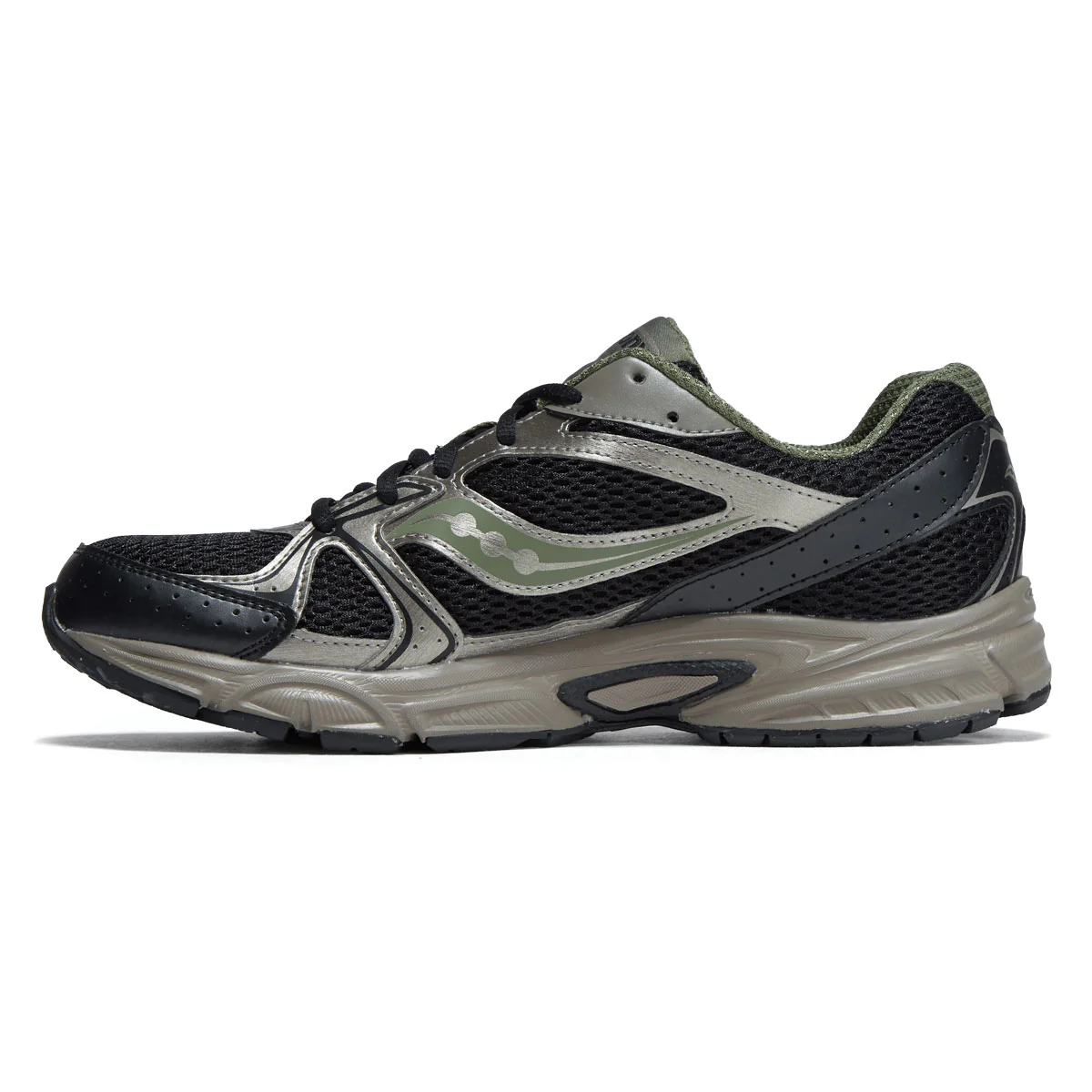 Saucony Ride Millennium Shoes - Olivine/Black - Image 2