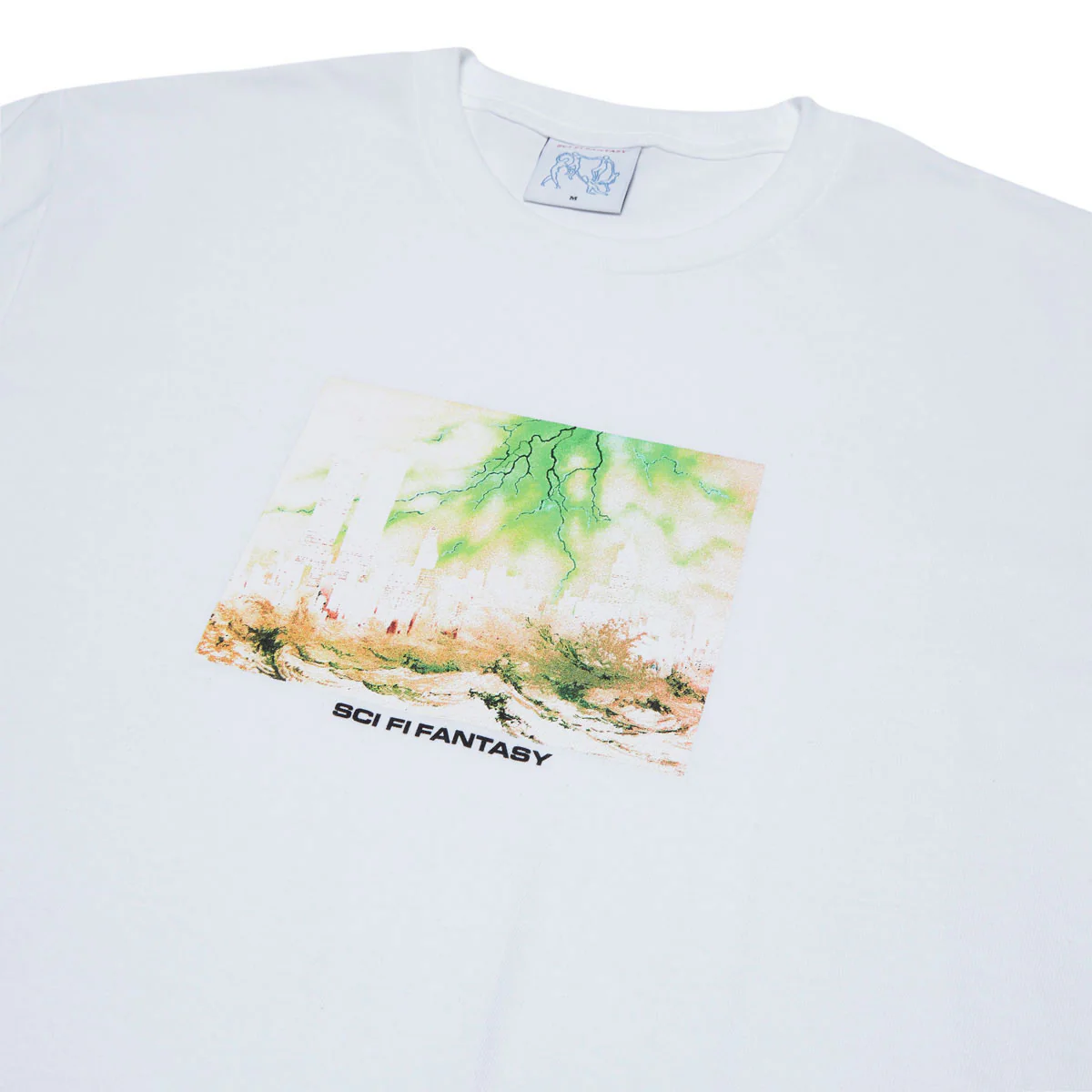 Sci-Fi Fantasy Apocalypse T-Shirt - White - Image 2