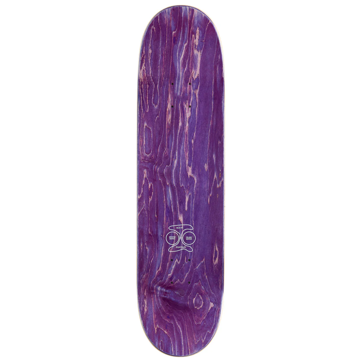 Sci-Fi Fantasy Jerry Hsu Deus Ex Machina Skateboard Deck - 8.25" - Image 2