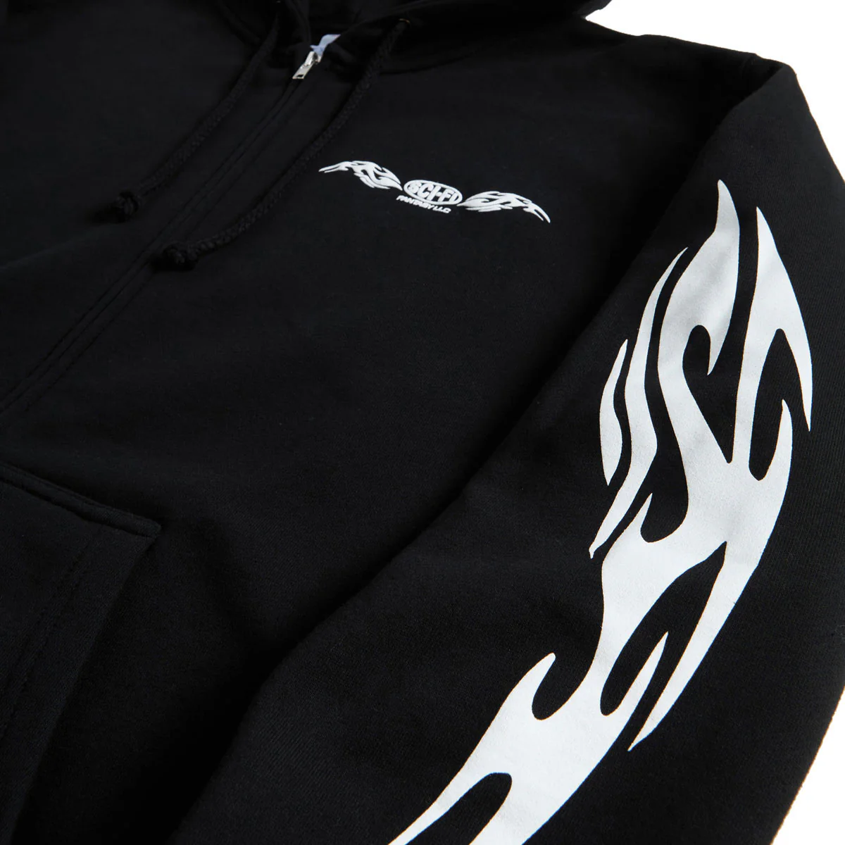 Sci-Fi Fantasy Origin Zip Hoodie - Black - Image 2