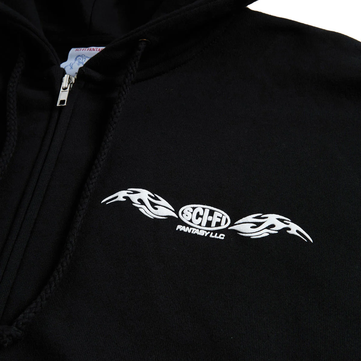 Sci-Fi Fantasy Origin Zip Hoodie - Black - Image 3