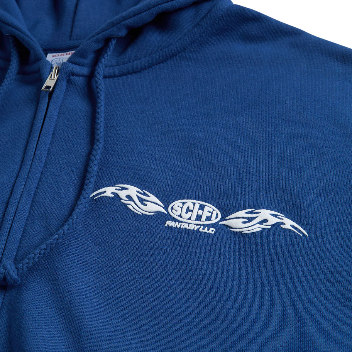 Sci-Fi Fantasy Origin Zip Hoodie - Royal - Image 3