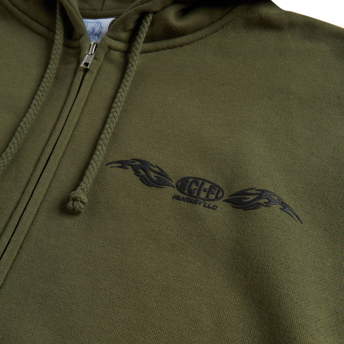 Sci-Fi Fantasy Origin Zip Hoodie - Sage - Image 3