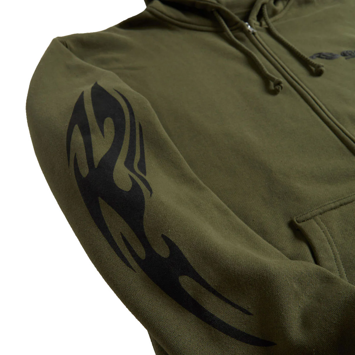 Sci-Fi Fantasy Origin Zip Hoodie - Sage - Image 4